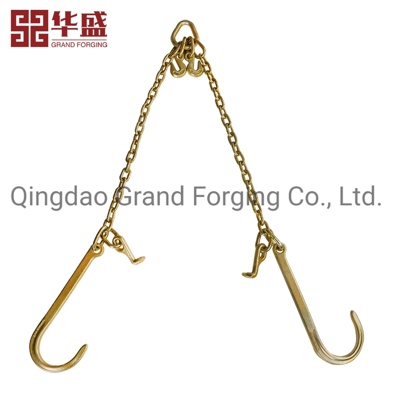 Drop Forged Welded Alloy Steel G70 Tie Down Transport Chain