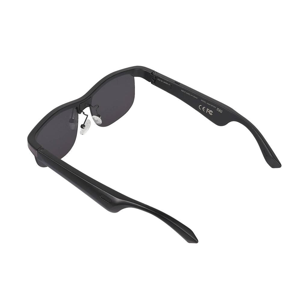 La tendencia femenina gafas de sol Gafas de protección UV de la personalidad Street Smart Gafas Bluetooth gafas de sol