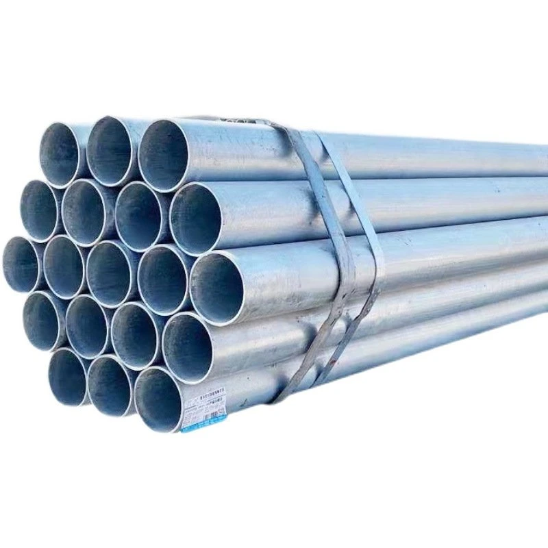 DN50 Galvanized Pipe Ready Stock DN80 Fire-Fighting Q235B Galvanized Steel Pipe