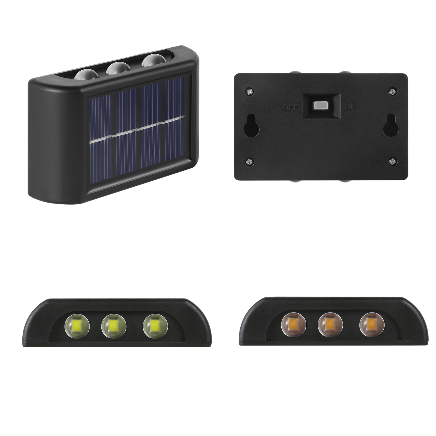 Linterna Solar Linterna&amp; bombillas LED de control remoto con USB cargador de pared de luz solar