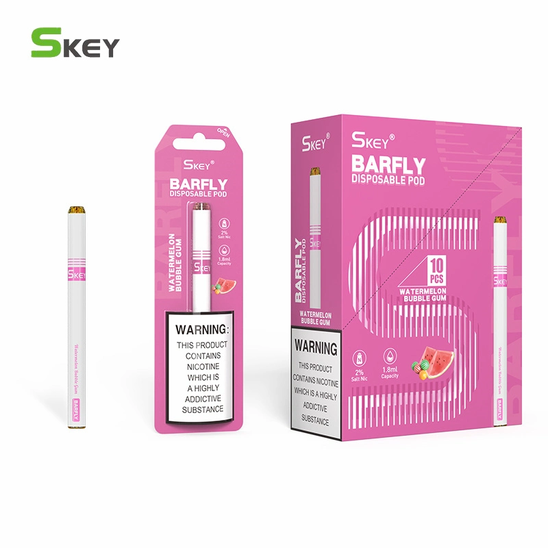 Original OEM Vape Skey Barfly Mini cigarette Vape Slim Stick 600bouffées Cigalike Vape stylo jetable