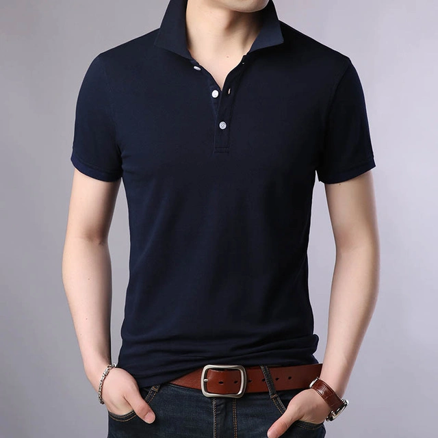 OEM Original Factory Wholesale/Supplier Summer Polo Shirt Slim Fit Short Sleeve Plain Polos Casual Mens Clothing