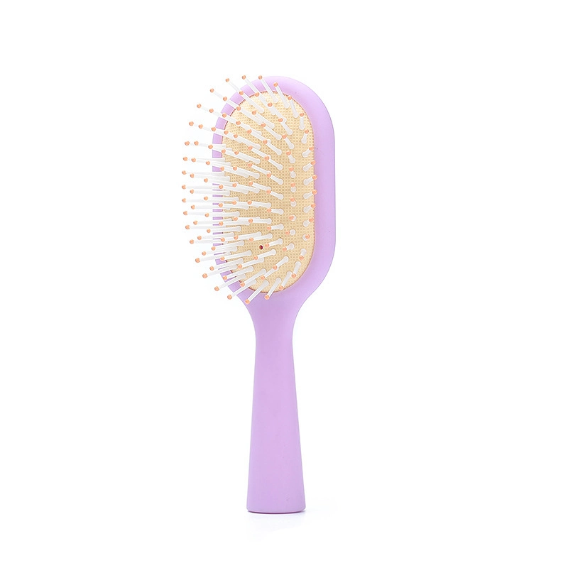 Beautichen Private Label Scalp Massage Hair Accessories Standing ABS Handle Hair Brush Comb Paddle Brush