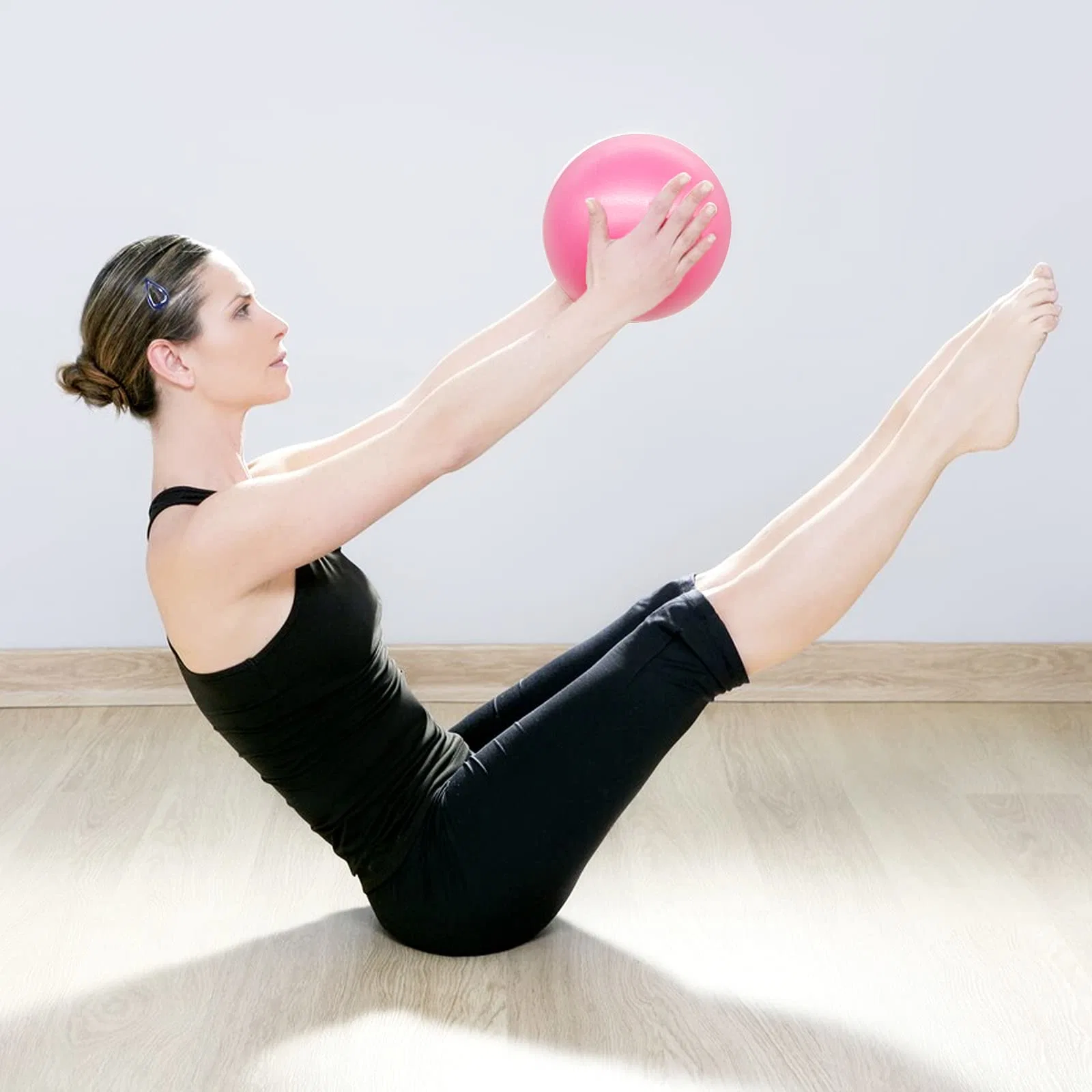 Amazon Hotselling Gym Fitness 6 Inch Mini Pilates Exercise Yoga Ball