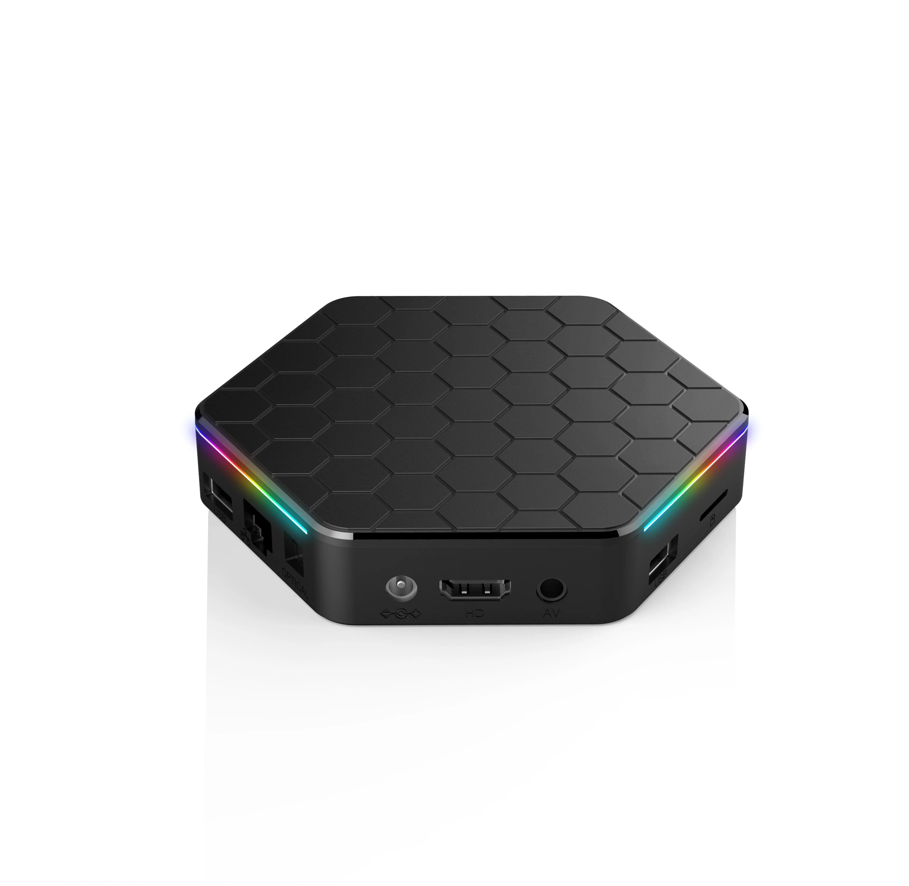 T95zplus H618 جهاز فك التشفير Android 12 Bluetooth Network TV Box