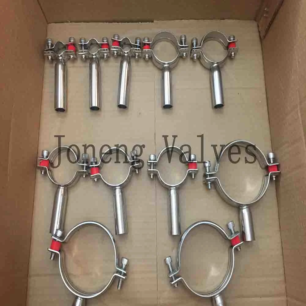 China Stainless Steel Sanitary Grooved Clamp Pipe Fittings (JN-FL2007)