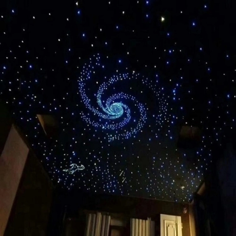 Custom Made Various Lighting Effect Fiber Optic Star Ceiling Panel Tiles