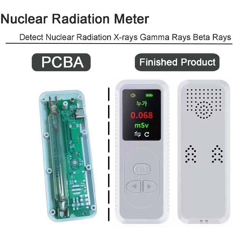 Para la radiación nuclear alarma PCBA METRO