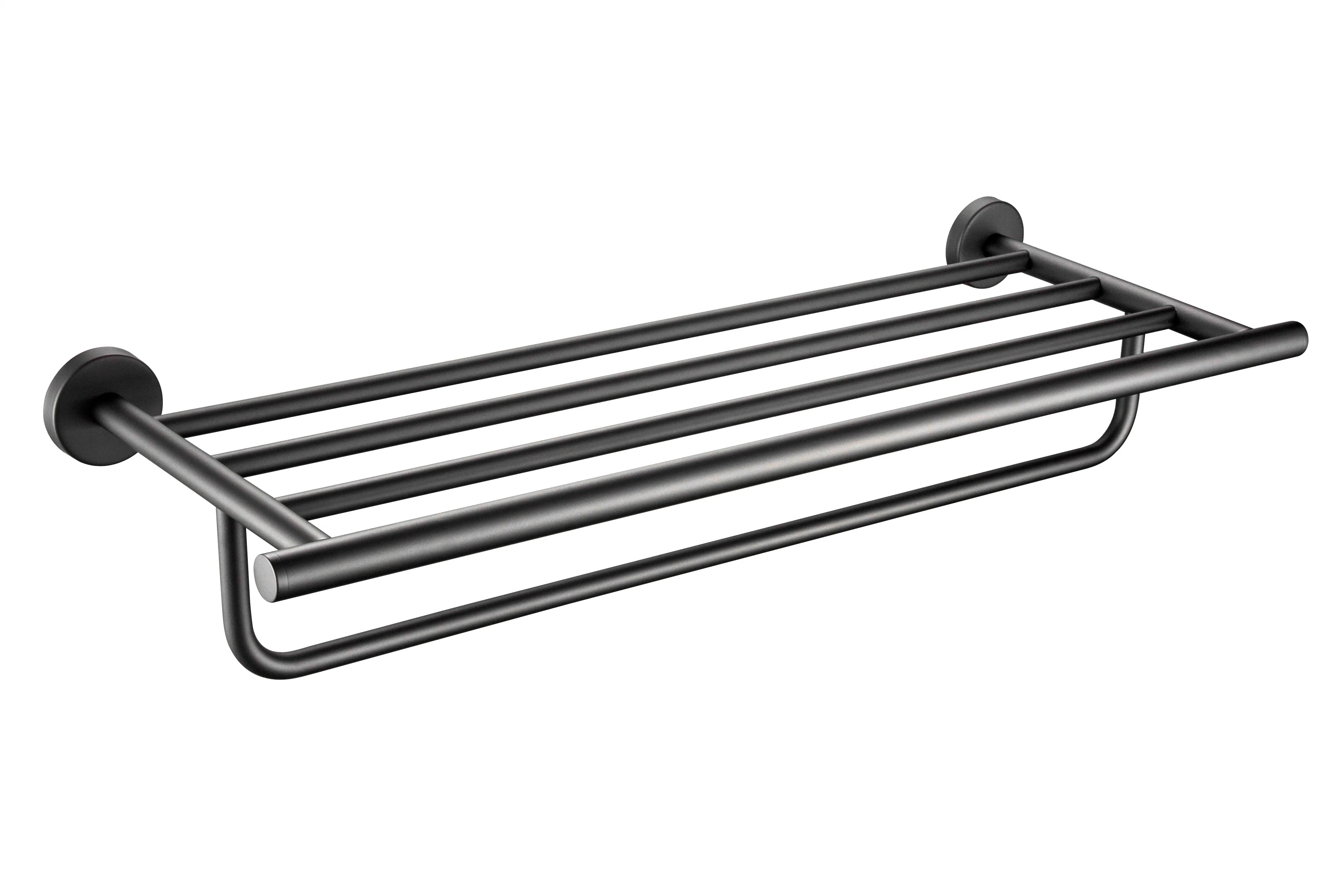 Stainless Steel 304 Towel Rack Matt Black, Wall Mounted Towel Holder, Towel Bar