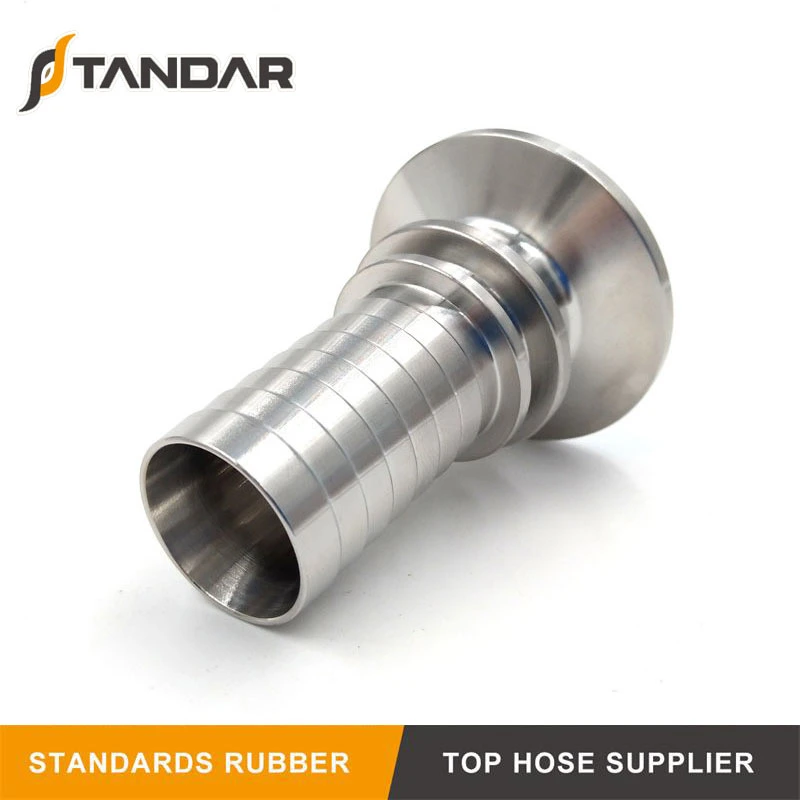 Sanitary Stainless Steel Tri-Clamp Hose Coupling for Bioengineering Industry