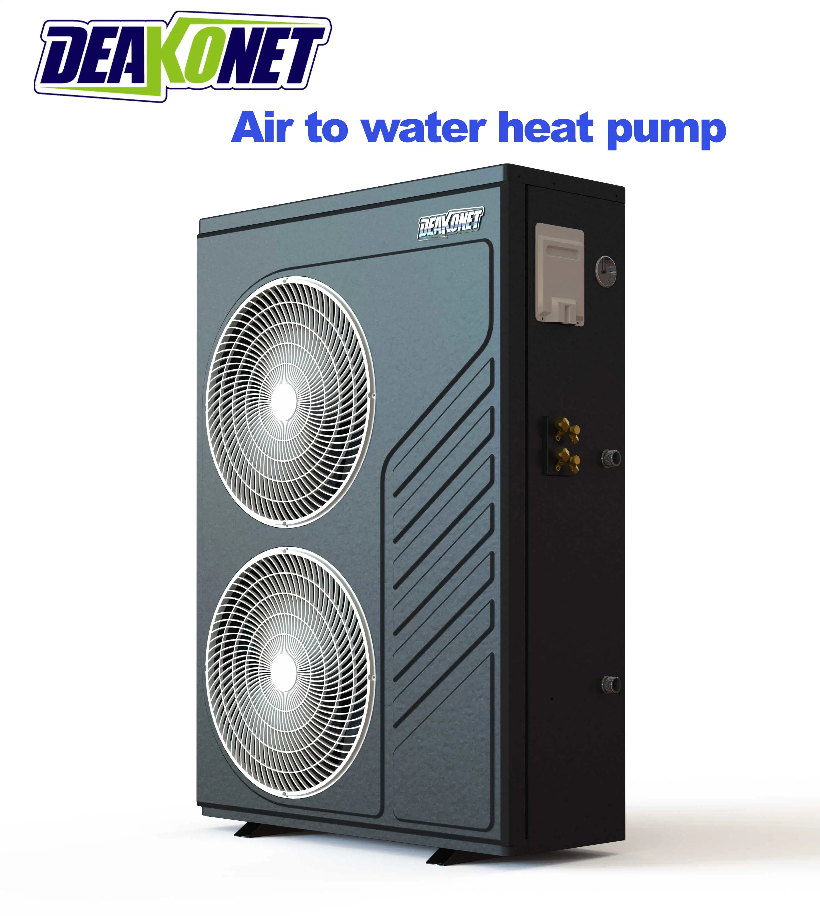 Pompe à chaleur air-eau à inverseur hybride et Evi Deakonet 19,2 kw R32