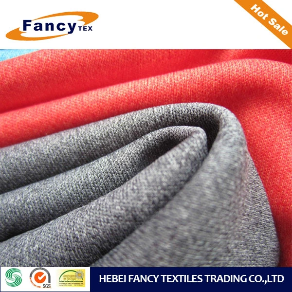 100pct Poly Melange Color Knitting Fabric