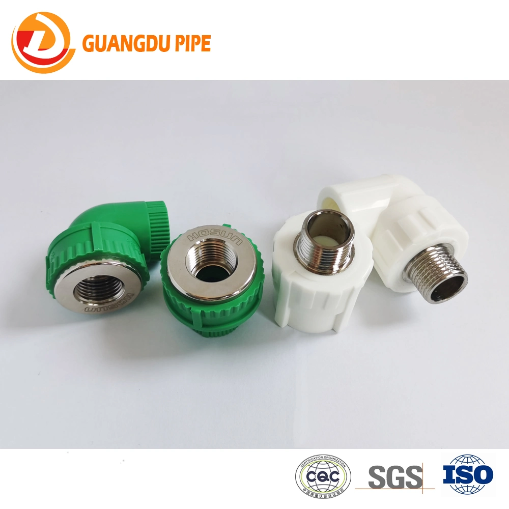 PPR Pipe Fittings Female Tee PPR Water Fitting with Copper/Brass Insert