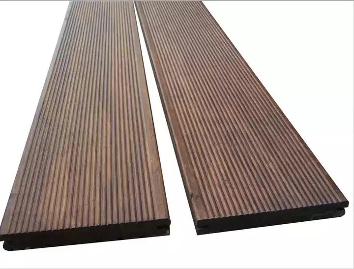 Carbonized Outdoor Strand Bamboo Deck Plank Flooring Bamboo Decking