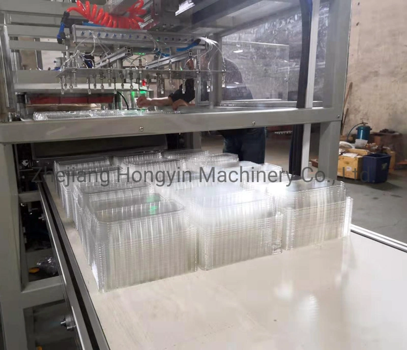 Hy-51/62 Automatic Single Station Plastic Thermoforming Machine Plastic Food Box Making Machine