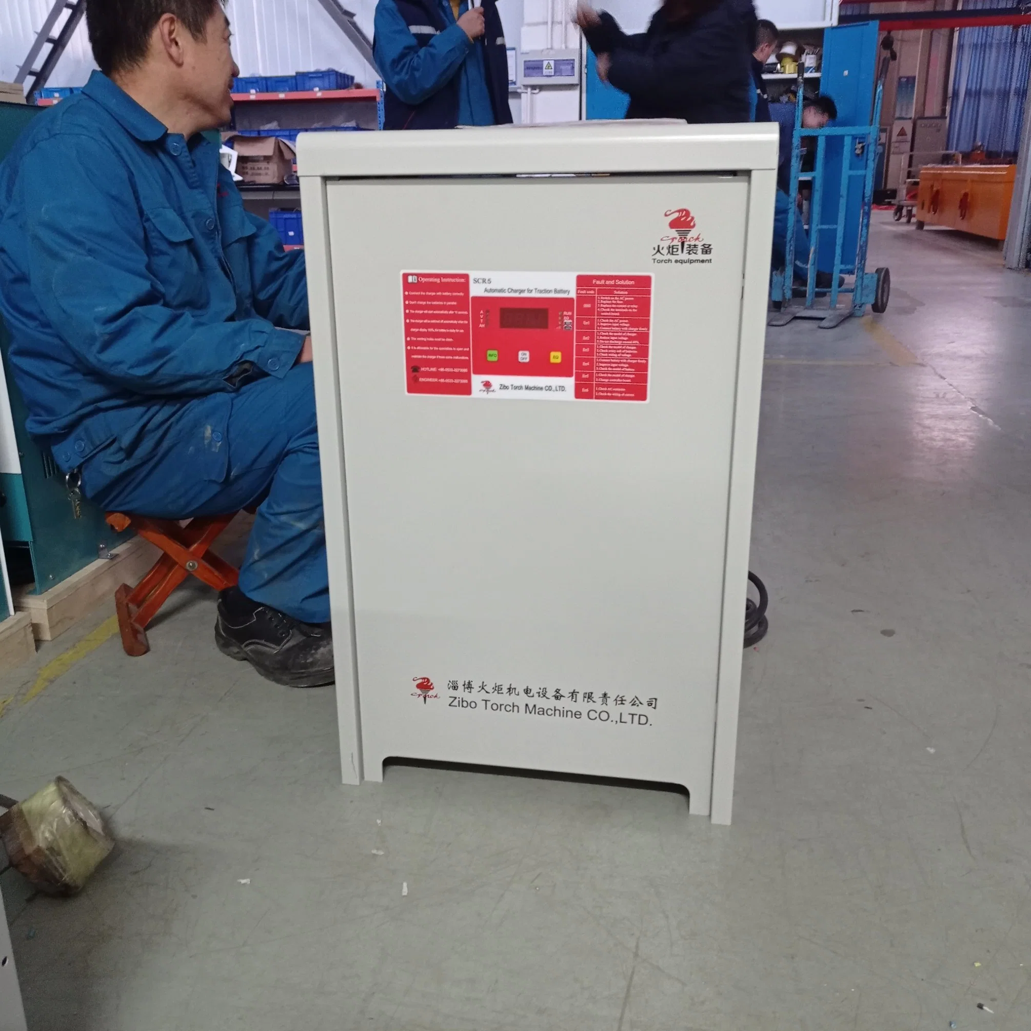 Electric Vehicle/Rickshaw/Forklift/Stacker Lithium Battery Pack Programmable High Power Intelligent Fast Charger