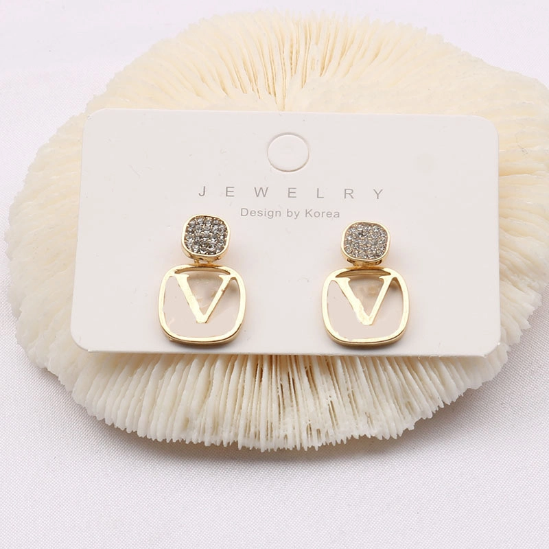 Wholesale/Supplier Inspired Brand 925 Silver Luxury Earrings Women Fashion Cc Designer Jewelry