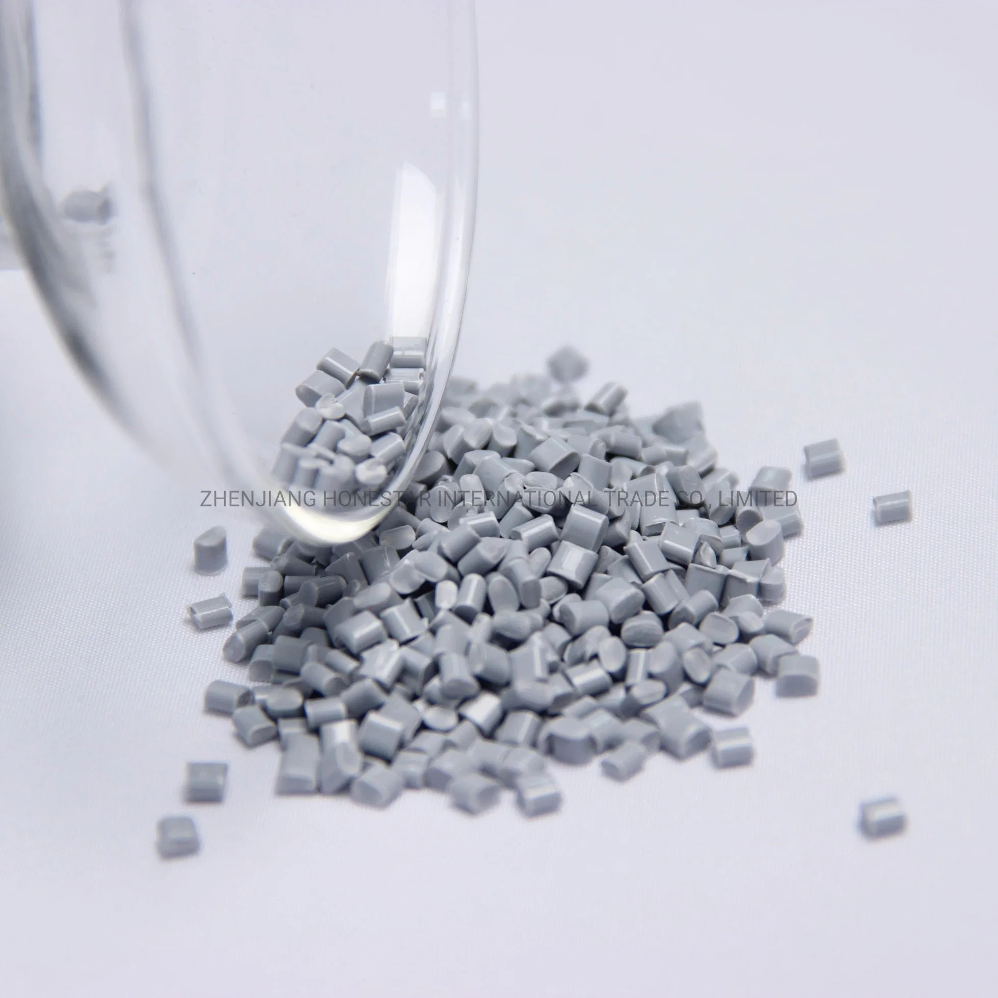 PBT GF15 Enhance Grey Color Granules Material Manufacturer