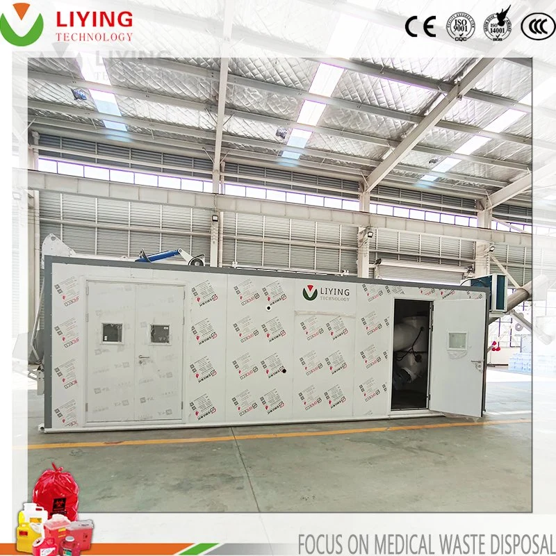 on-Site Efficient Medical Instrument Medical Rubbish Disposal Machine Waste Management System