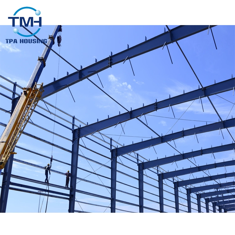 H Beam Metal Frame Steel Structure Prefabricated Warehouse Steel House Building