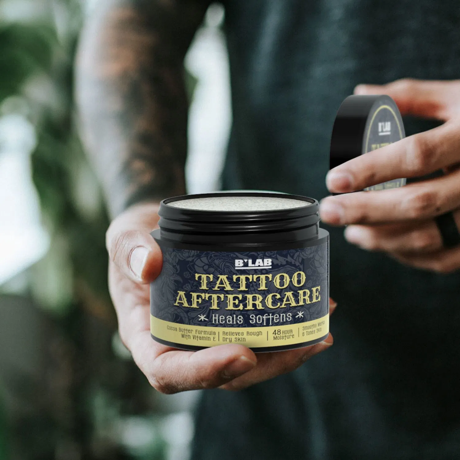 Pre-Tattoo Aftercare Cream Balm Natural Healing Skin Care