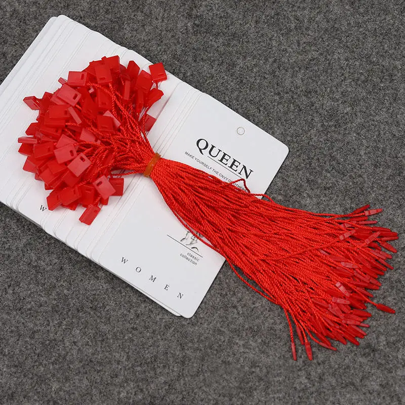 Hot Sale Plastic High quality/High cost performance Clothes Hang Tag Rope a Pack of 1000