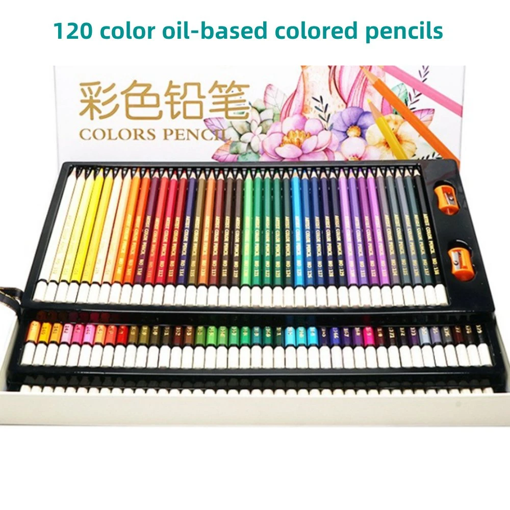 48/72/120 Color Art Pencil Drawing Set Paint Wholesale Wood Colour