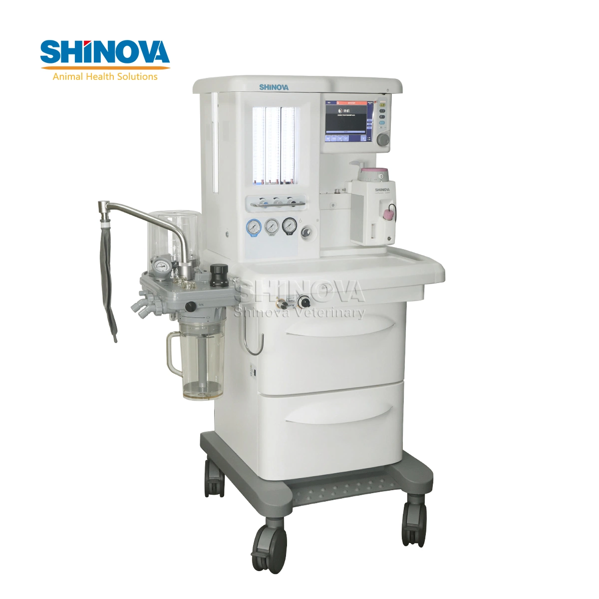 Hospital and Clinic Medical Trolley Veterinary Anesthesia Machine Anemax-A4