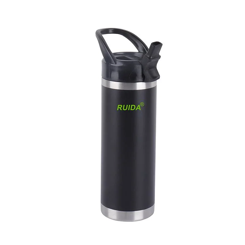 18oz 36oz 64oz Double Wall Stainless Steel Sports Water Flask with Handle