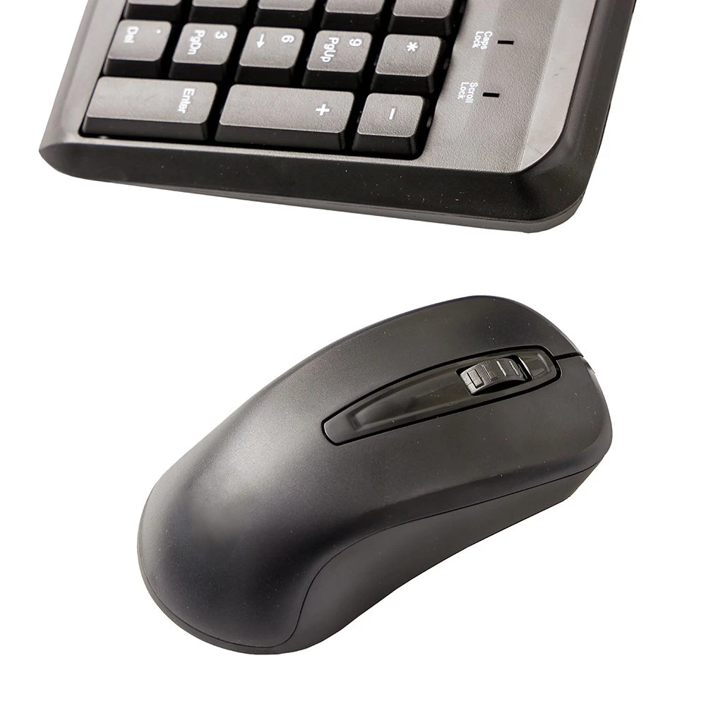 Portable USB Plug Quiet Computer Office Home Keyboard and Mouse Set