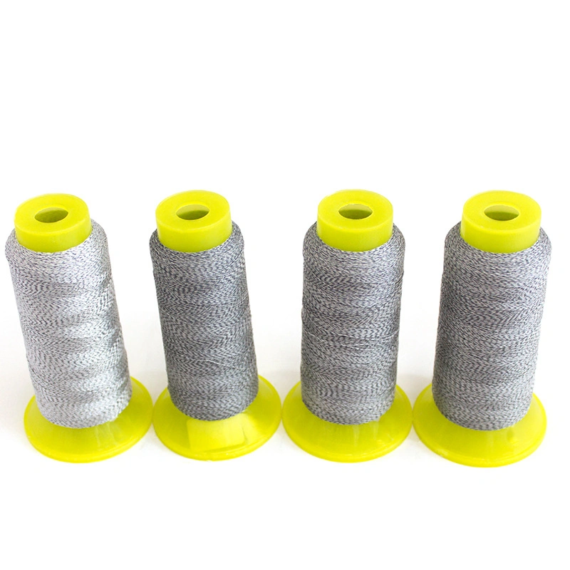 High quality/High cost performance  Reflective Sewing Thread Silver Yarn Stay Safe at Night