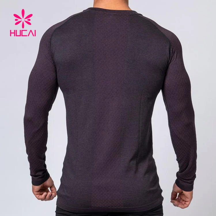 Logotipo personalizado a los hombres Sudaderas Pullover Professional Gimnasio hombres camisas de manga larga