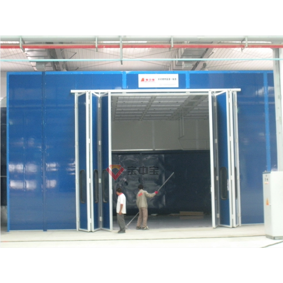 Customized Large Industrial Baking Spray Booth for Train/Aircraft Parts Paint Line Aerospace Paint Booth