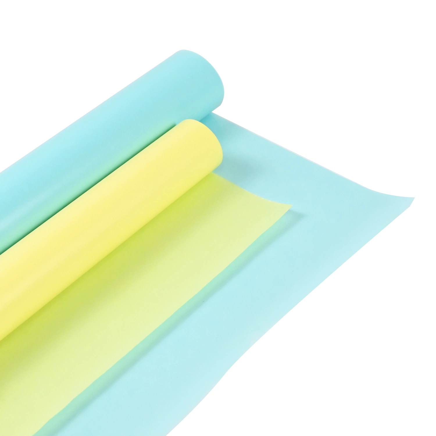 80GSM Jumbo Roll Coated Packaging Yellow Liner Glassine Silicone Release Paper for Adhesive Sticker