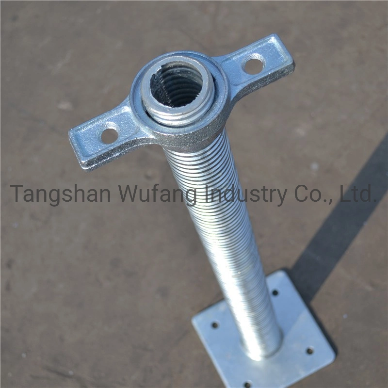 Tianjin Factory Supply Screw Jack Base Plate Scaffolding Hollow Base Jack Price