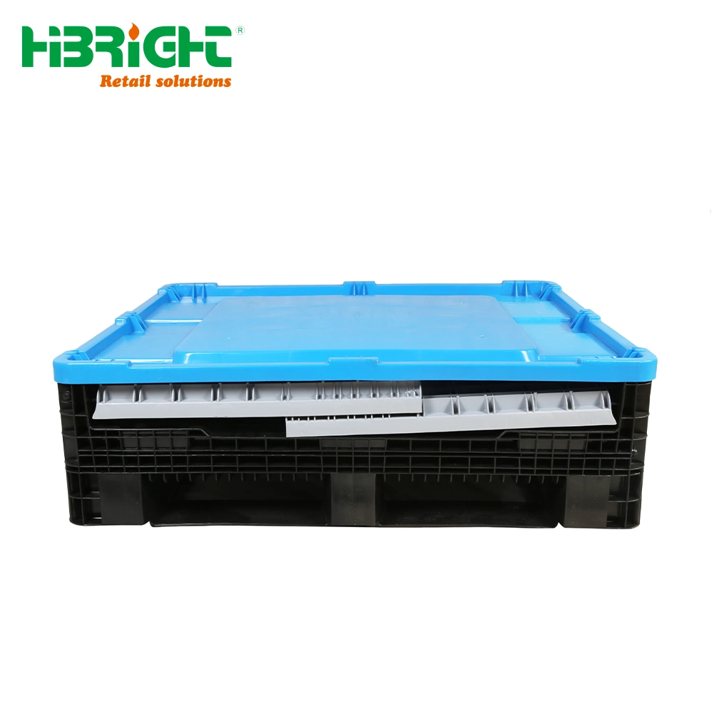 Heavy Duty Warehouse Storage Equipment Heavy Duty Collapsible Plastic Pallet Box Cage Container