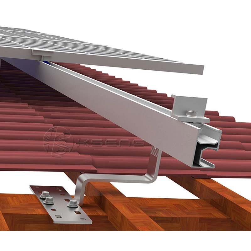 Sale Promotion Verstellbarer Edelstahl A2 Dachhaken Solar Fliesendach Montagekonstruktion Dachhaken