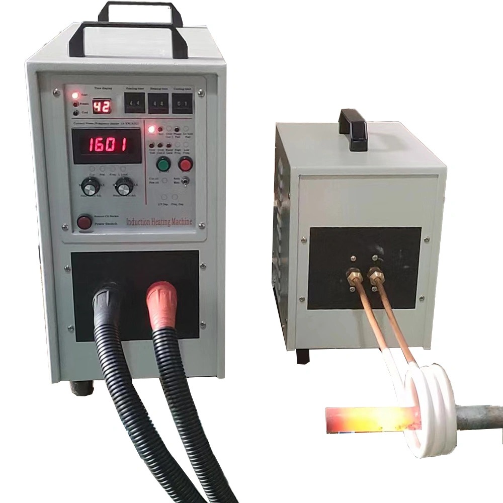 China Manufacturer Sales Small and Intelligent IGBT High Frequency Induction Heat Treatment Equipment for Heating Various of Workpiece