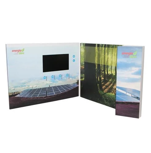 Promotion Gift 2.4inch LCD Screen Video Greeting Card