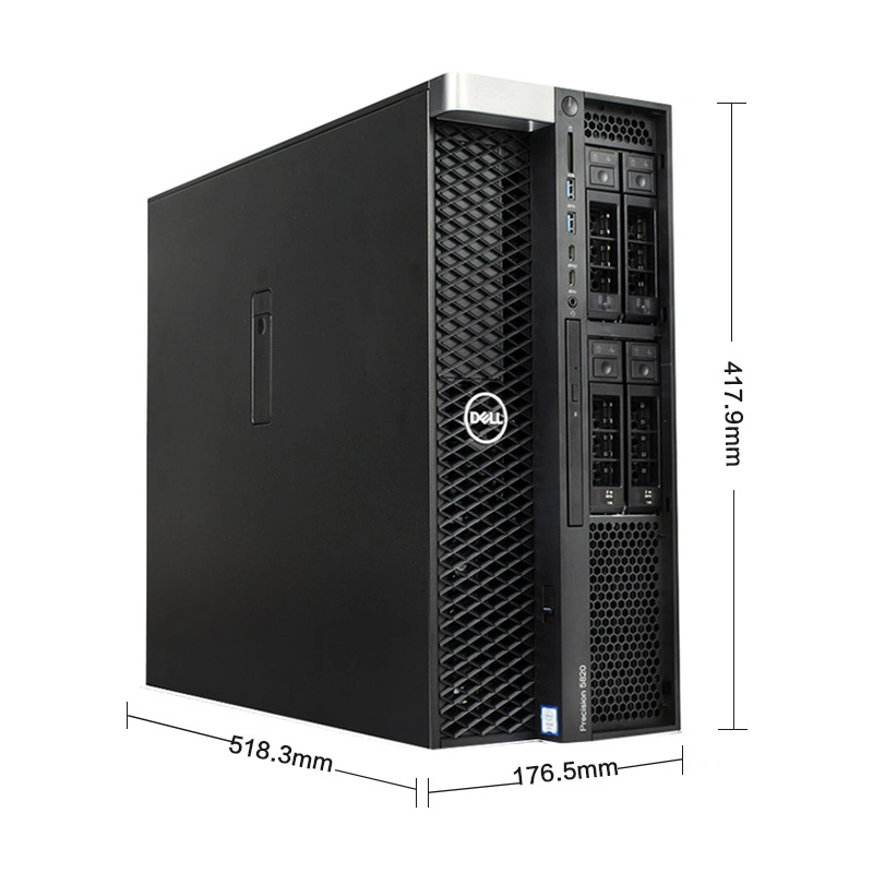 Workstation T5820 Hot Sale Used Cloud Workstation Xeon W-2175 DELL T5820 Graphic PC Server Desktop