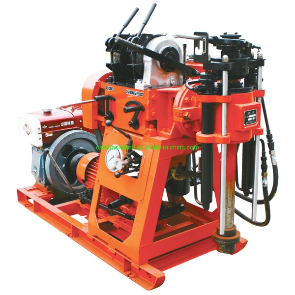 Xy-1A Crawler Mounted Soil Testing/Water Well Drilling/Geotechnical Sample Exploration Hydraulic Core Drill Machine with Mud Pump