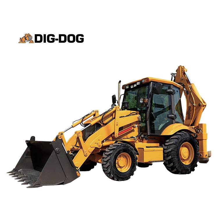 Diesel Mini Tractor Backhoe Loader 2.5 Ton Diersel Compact Hydraulic Excavator Loader