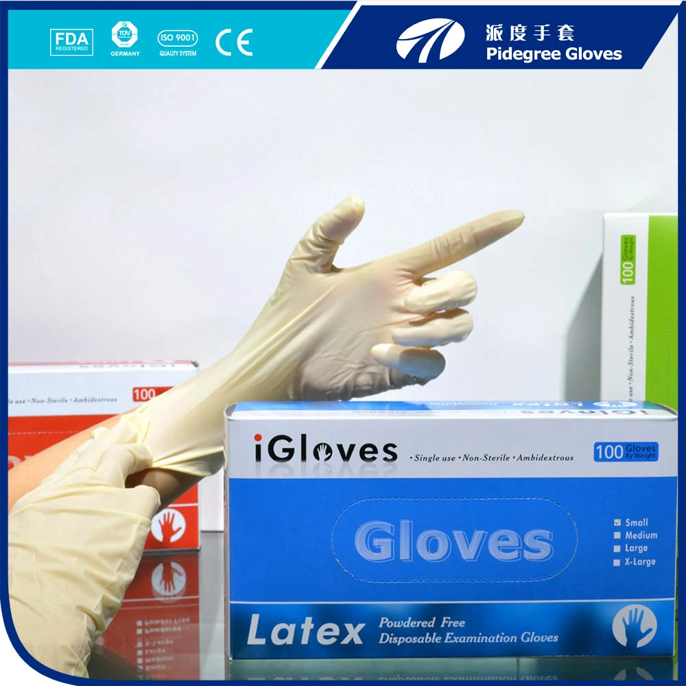 Disposable Latex Gloves Powder on Promotion Good Price Fast Delivery for Wholesale/Supplierr