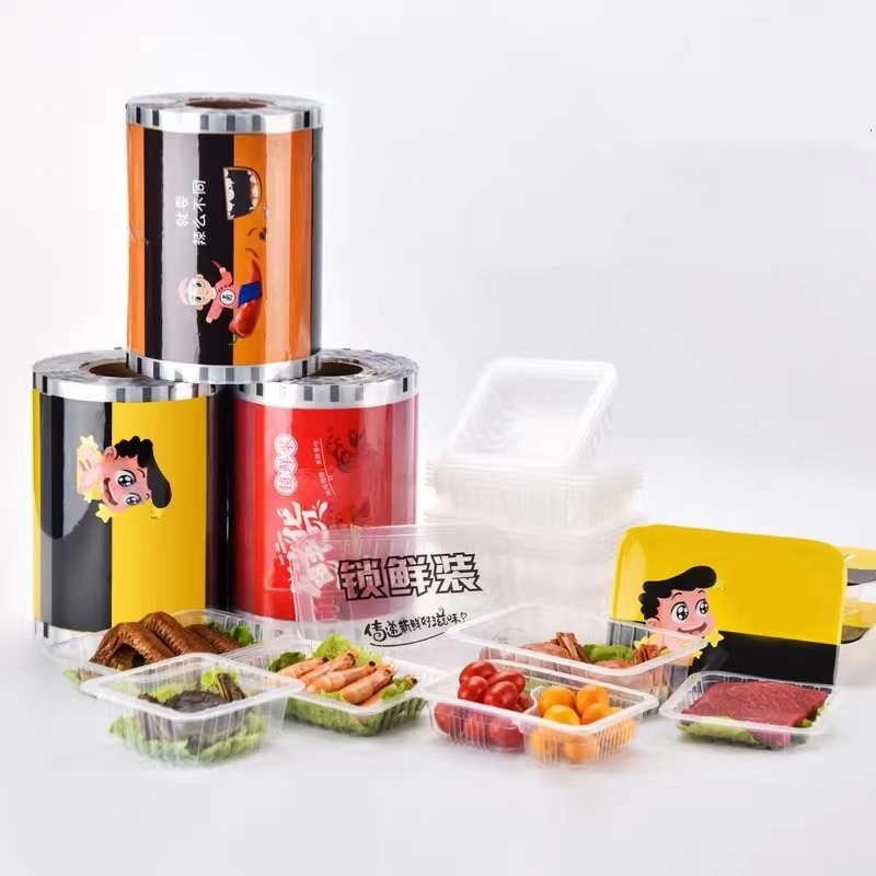 Benutzerdefinierte Instant Kaffee Beutel Film Hitze Versiegelbar Pulver Kunststoff Snacks Bonbon Food Verpackung Rollenfolie