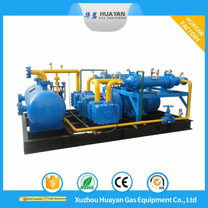 Low Noise Industrial Medical Compressor Air-Cooled LNG Compressor Propylene Nitrogen Bog Piston Compressor