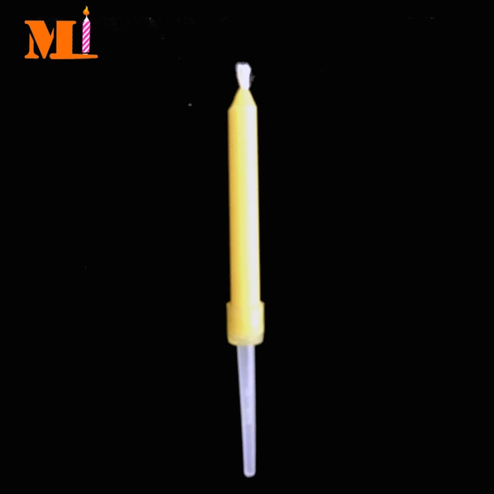 Color Flame Decorative Birthday Candle Set in Bulk for Display