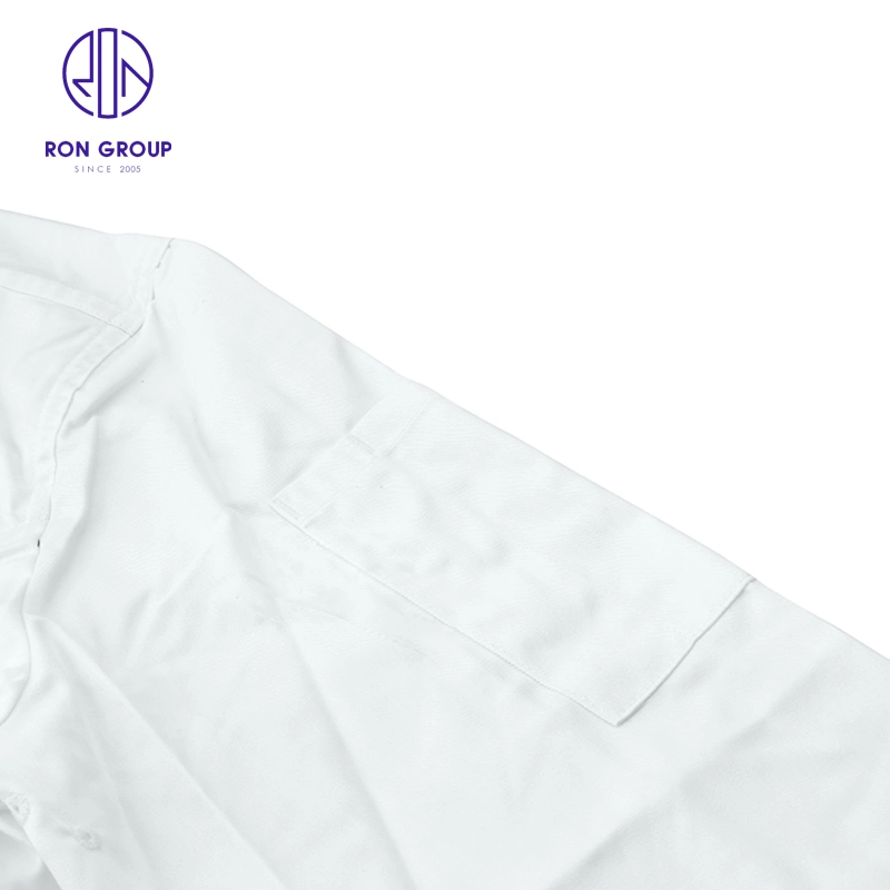 China Wholesale camisa blanca chaqueta uniforme de Chef Ropa de trabajo la ropa de algodón para el restaurante del hotel