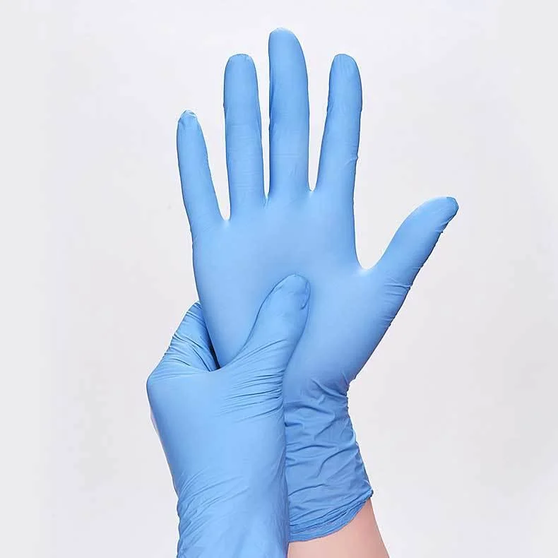 Multi-Purpose Disposable Nitrile Examtion Gloves Synthetic Vinyl Gloves