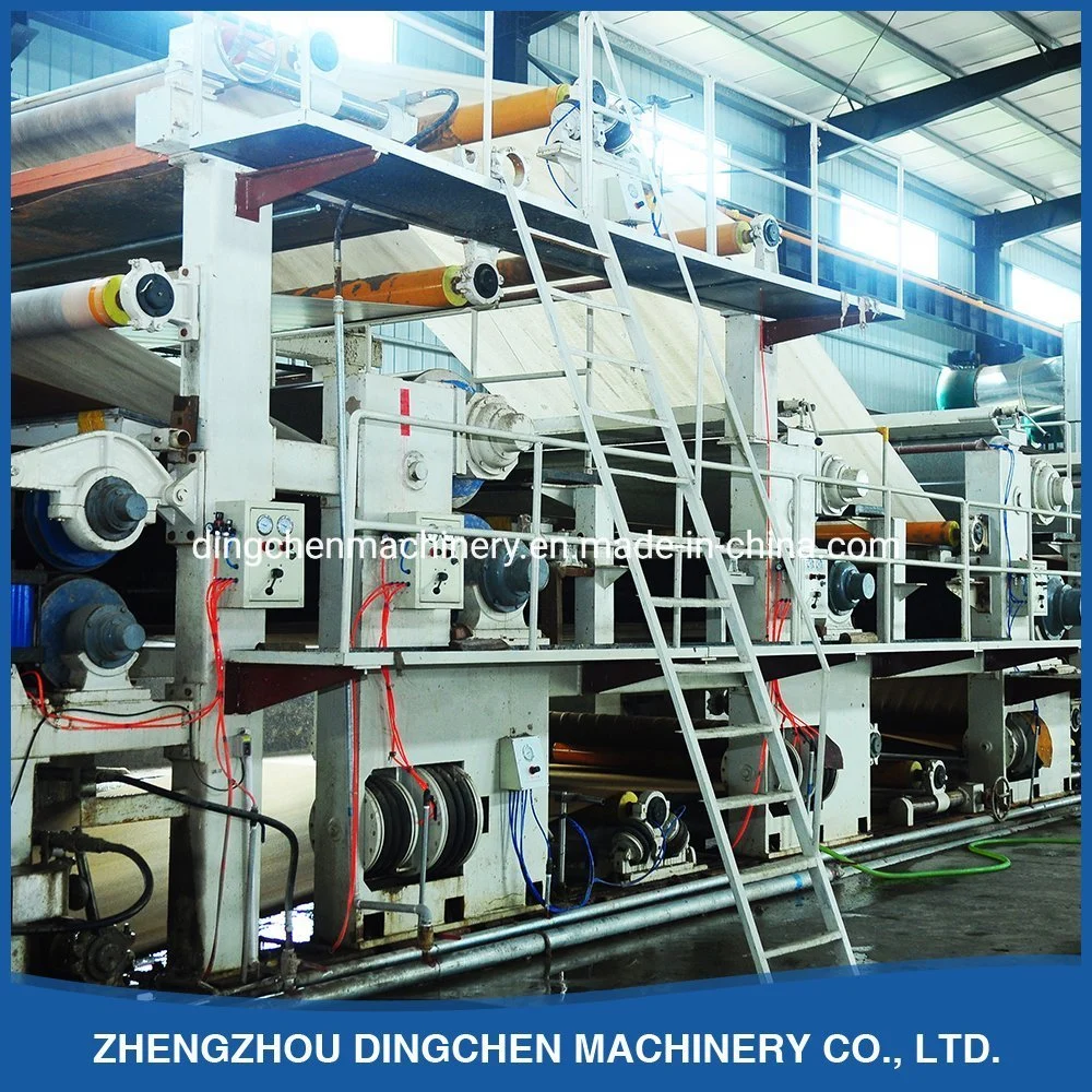 Corrugated Raw Kraft Jumbo Roll Forming Making Machine Equipment