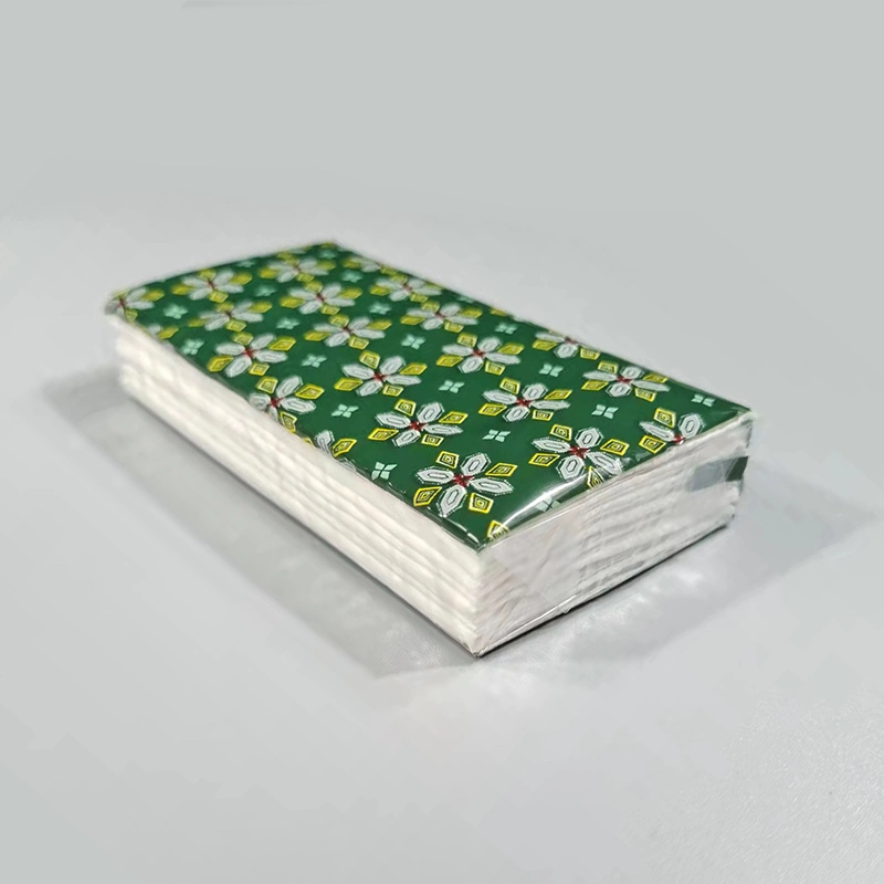 2 Ply Virgem Mini Pocket lenço de papel para viagem ou para a utilização diária